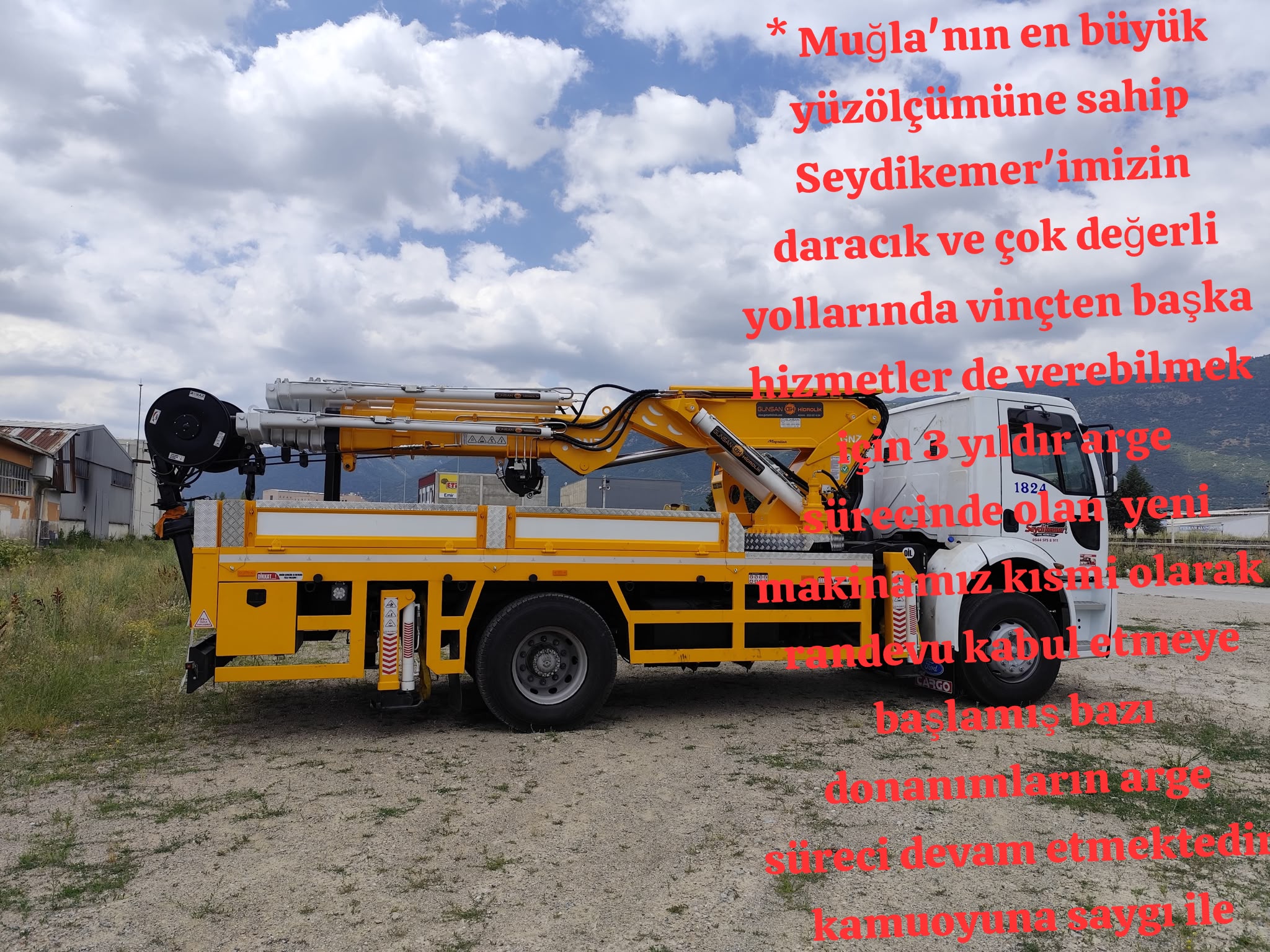 Seydikemer Vinç Hizmetleri